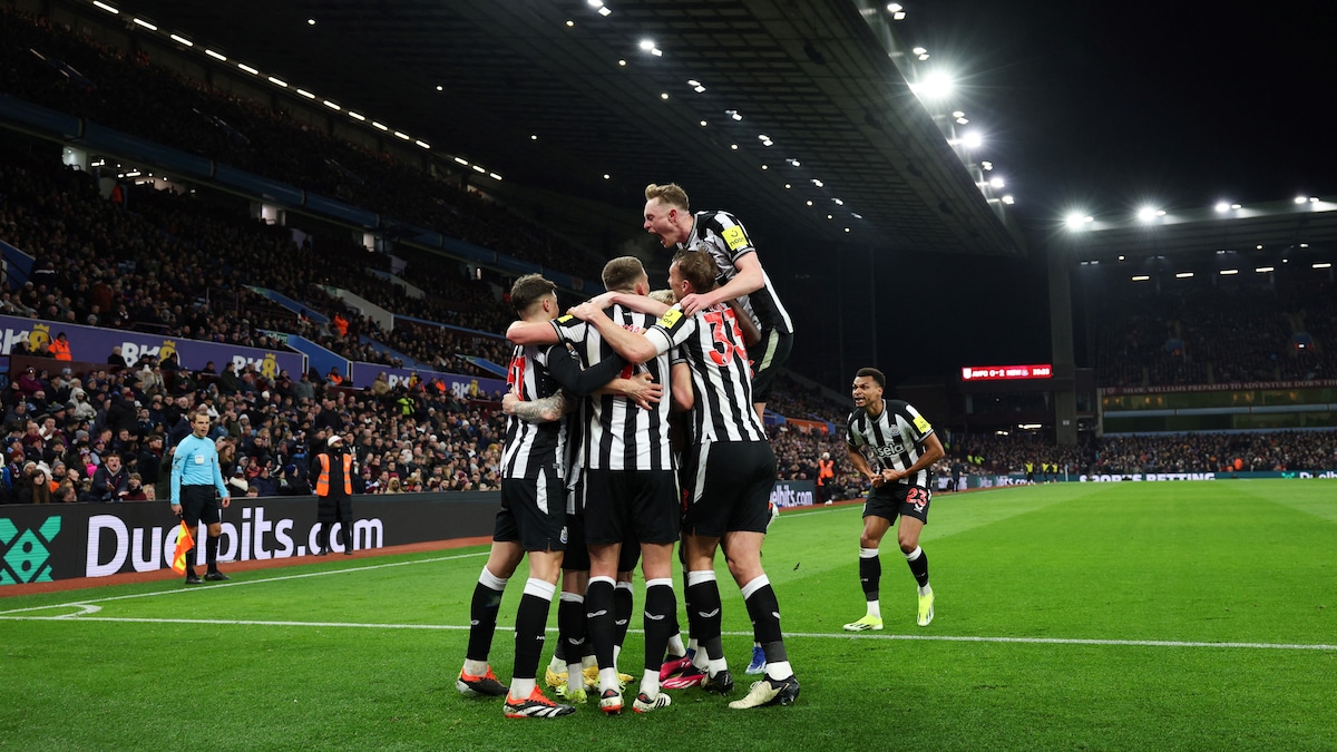 Newcastle Back On Track As Schar Double Sinks Villa