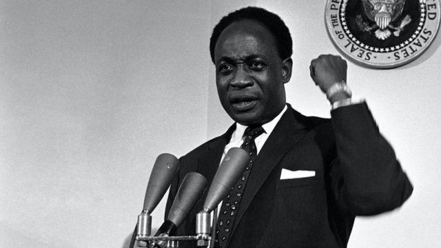 Former Ghanaian President, Kwame Nkrumah