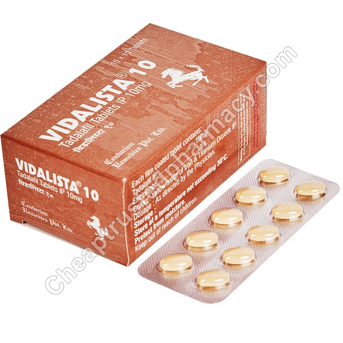 Vidalista 10 – Strong pills for control Ed problem