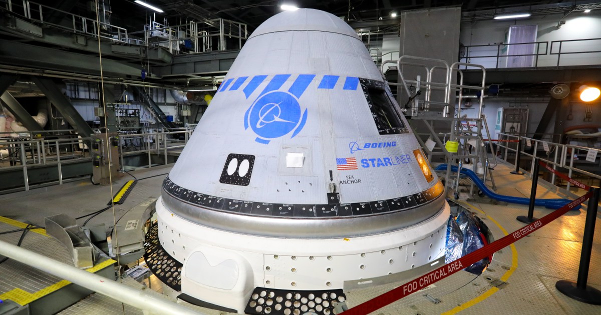 NASA preps Starliner capsule for first crewed flight to ISS