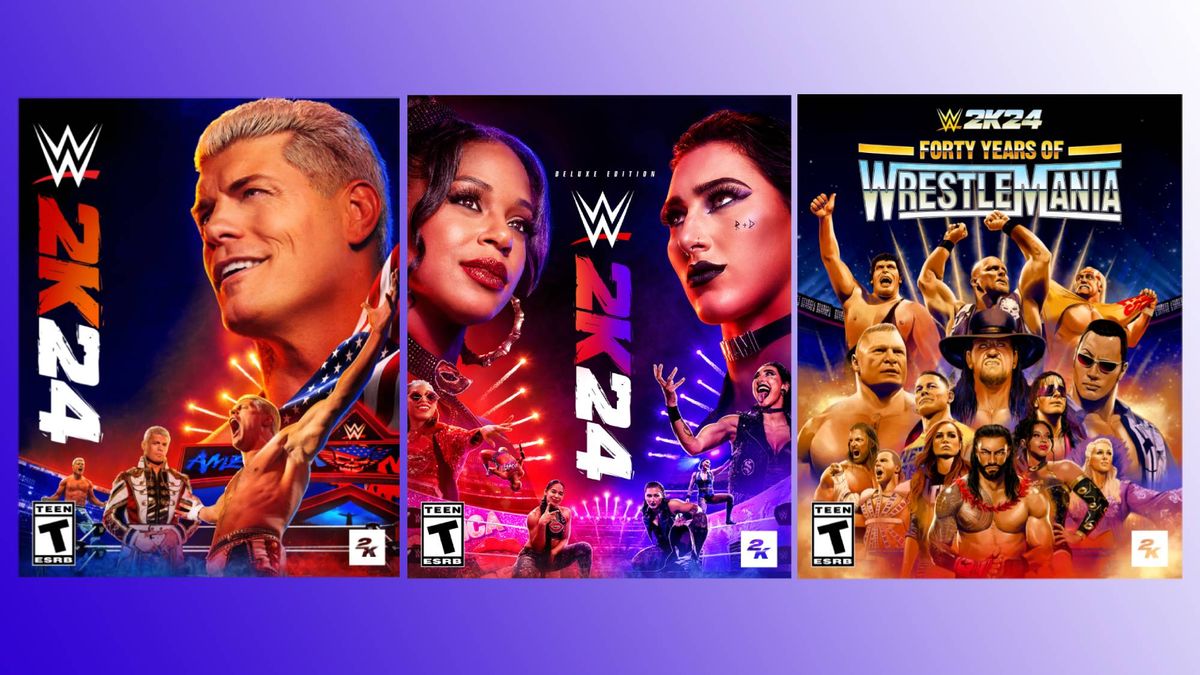 Preorder any WWE 2K24 edition and get 1 free month of Peacock Premium