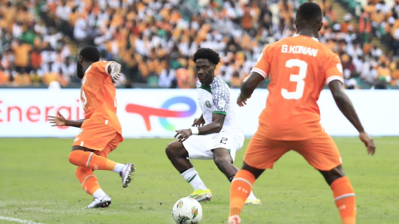 Nigeria’s rock solid defence the difference in AFCON win over Ivory Coast