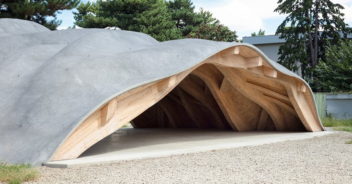 VUILD’s parametric sculpture emerges as an open laboratory at tokyo university