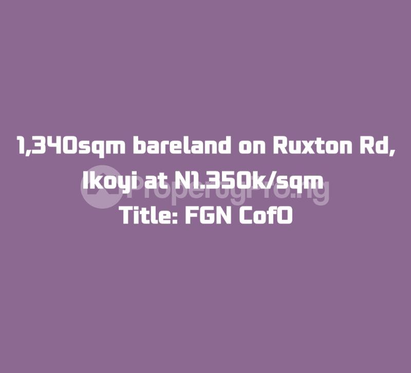 Land in Old Ikoyi, Ikoyi Lagos