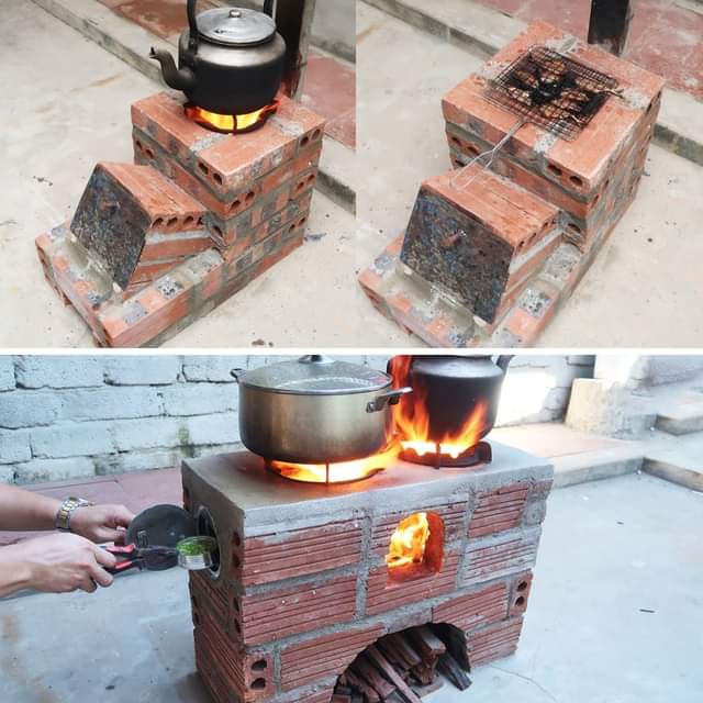 Innovative 2-in-1 Smokeless Wood Stove [Video]