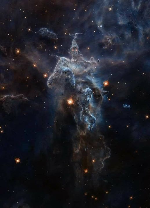 Mystic Mountains by Hubble’s Telescope [Photo]