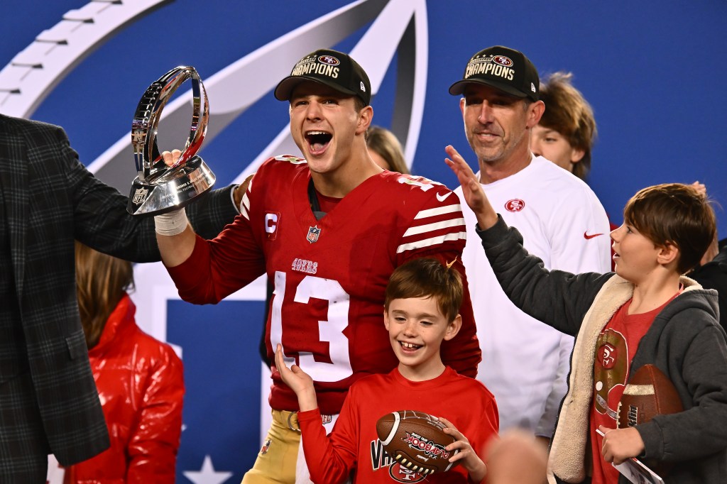 49ers’ team shop doesn’t have the actual Super Bowl LVIII jersey