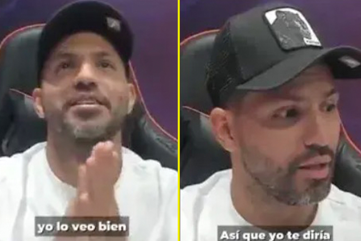 Man City legend Sergio Aguero emotional as he’s told he could play football again by his doctor during live stream