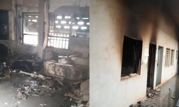 Fire guts Kwara High Court main building