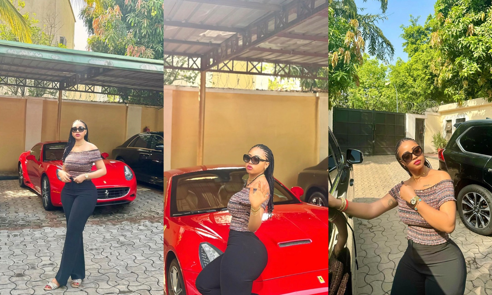 “Guess the ride I went out with” Regina Daniels teases her fans as she flaunts impressive car collection