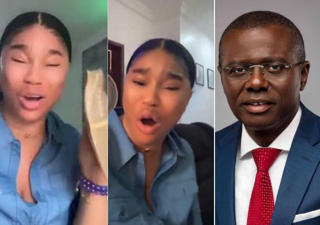 Businesswoman, Diiadem breaks down in tears, swears with bible over accusations of having affair with Gov Sanwo-Olu