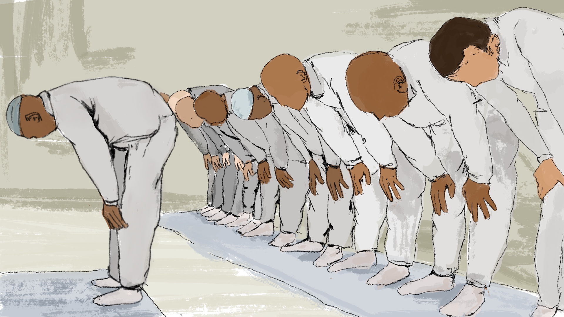 Why were Muslim prisoners in the US pepper-sprayed while praying?