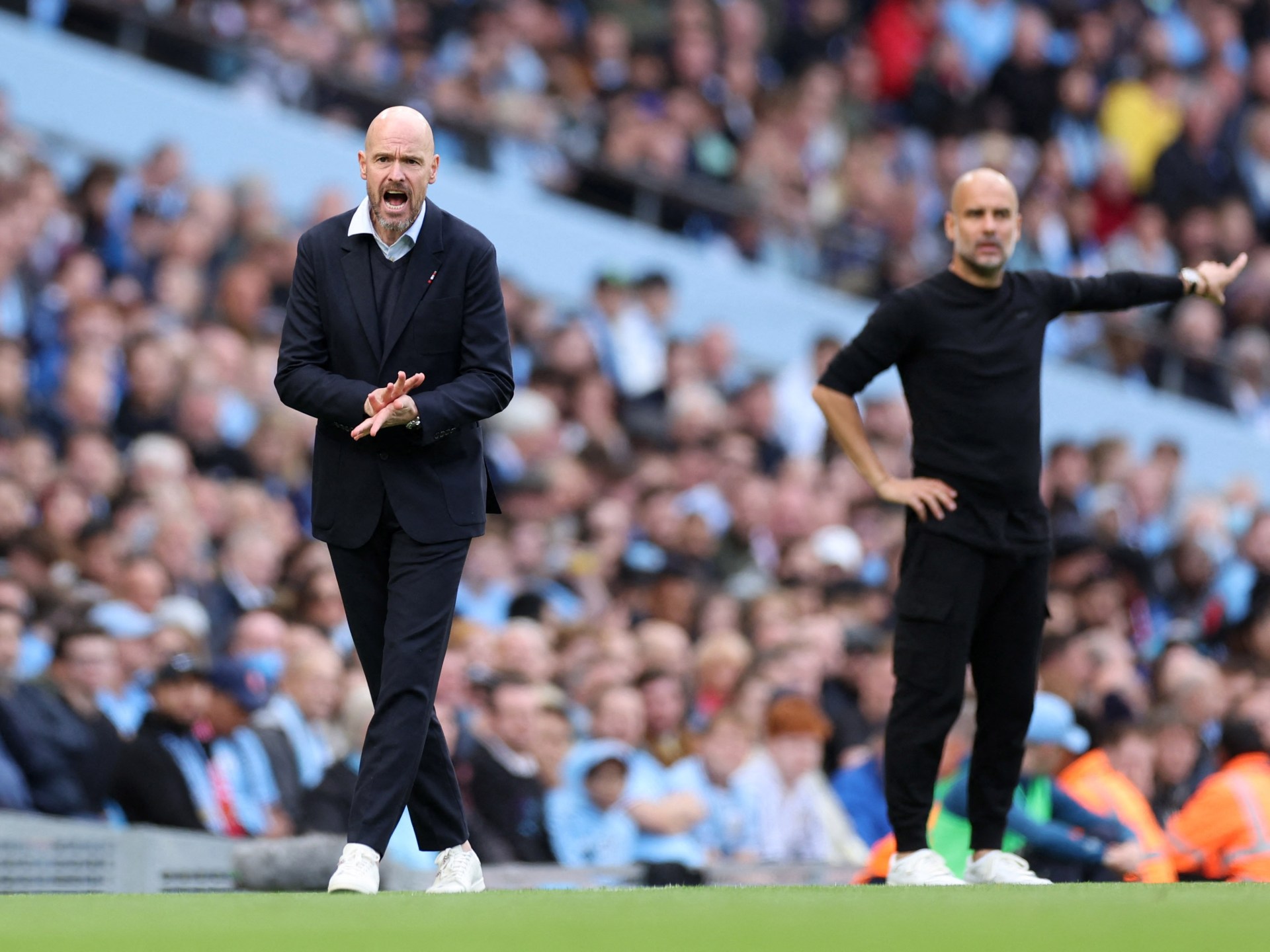 Manchester City ready for United to try to ‘close gap’ in Premier League