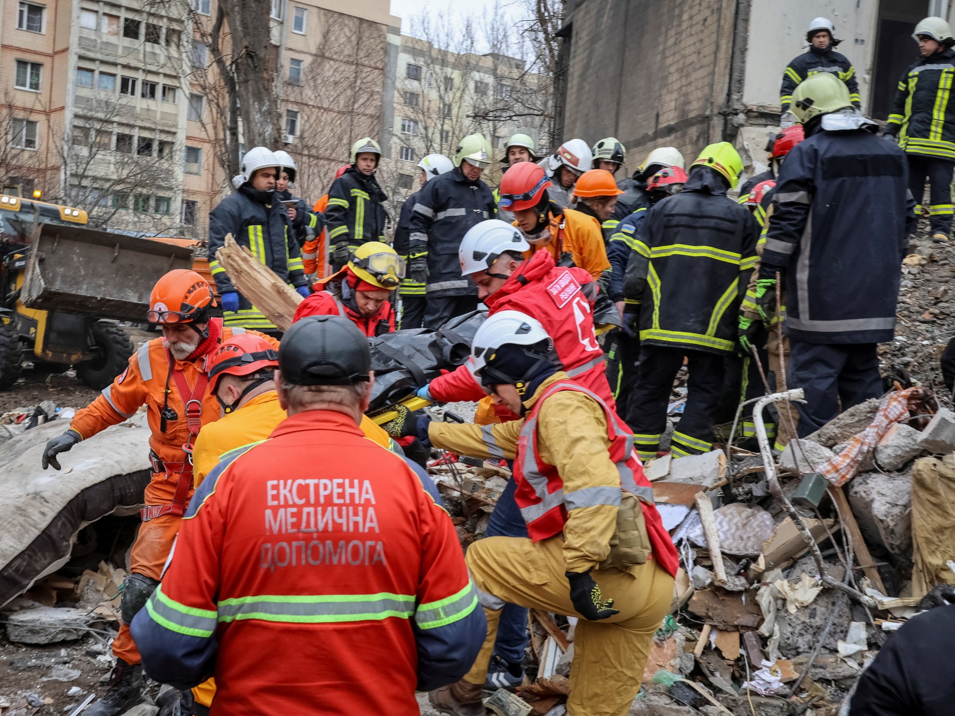 Seven killed in Russian Drone Attack on Odesa Apartment Block