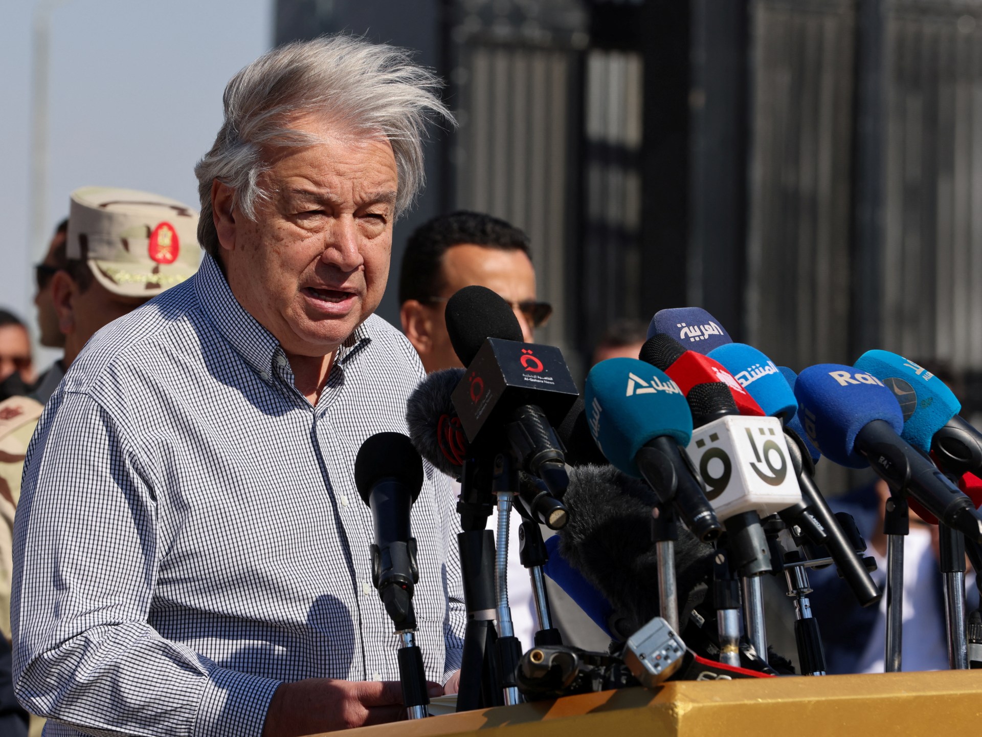 Israel War on Gaza: UN chief says blocked Gaza aid is a ‘moral outrage’, calls for war to end