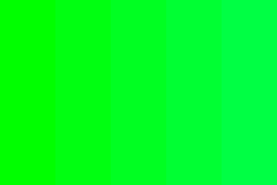 Green Screens: Why the use of colour green?