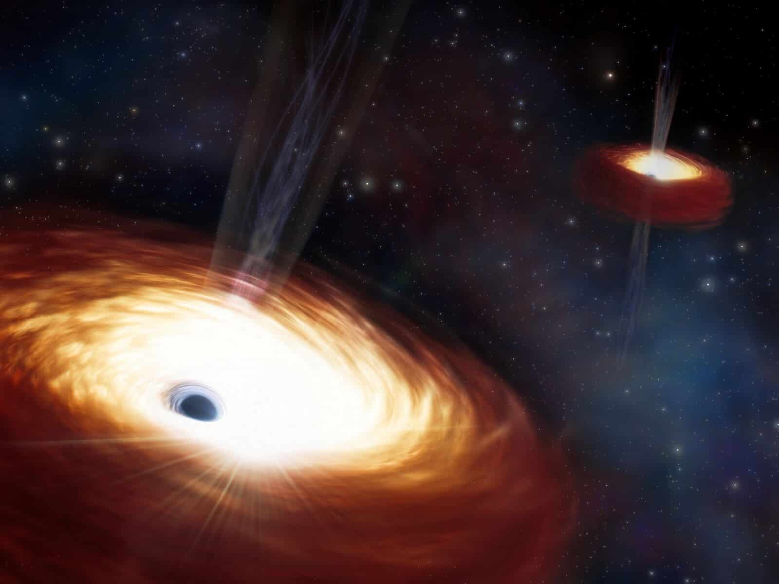 Heaviest black hole pair ever found