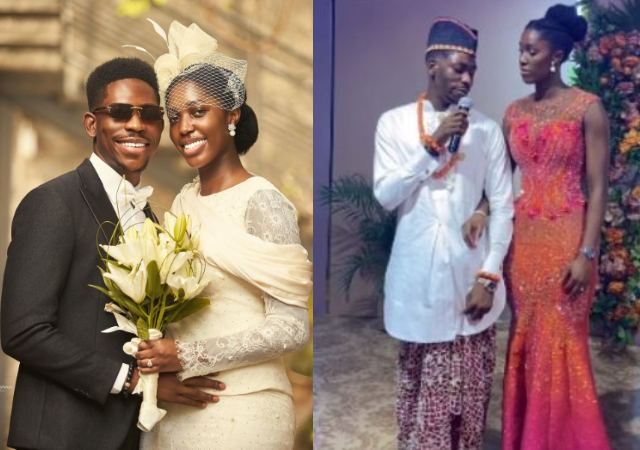 “My Wife Is the Most Beautiful Bride”- Viral video of Moses Bliss correcting MC fo introducing wife wrongly trends online