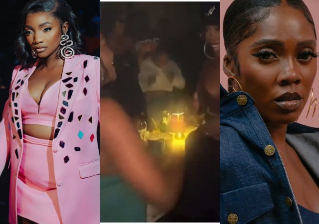 Why haven’t the both of them collabo? – Reactions as Simi and Tiwa Savage are seen vibing in nightclub together