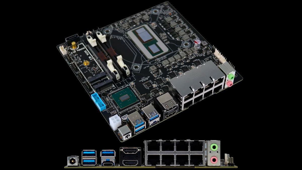 This NAS motherboard has more 2.5G Ethernet ports than USB ports — Topton N9 comes with eight 2.5G Ethernet ports