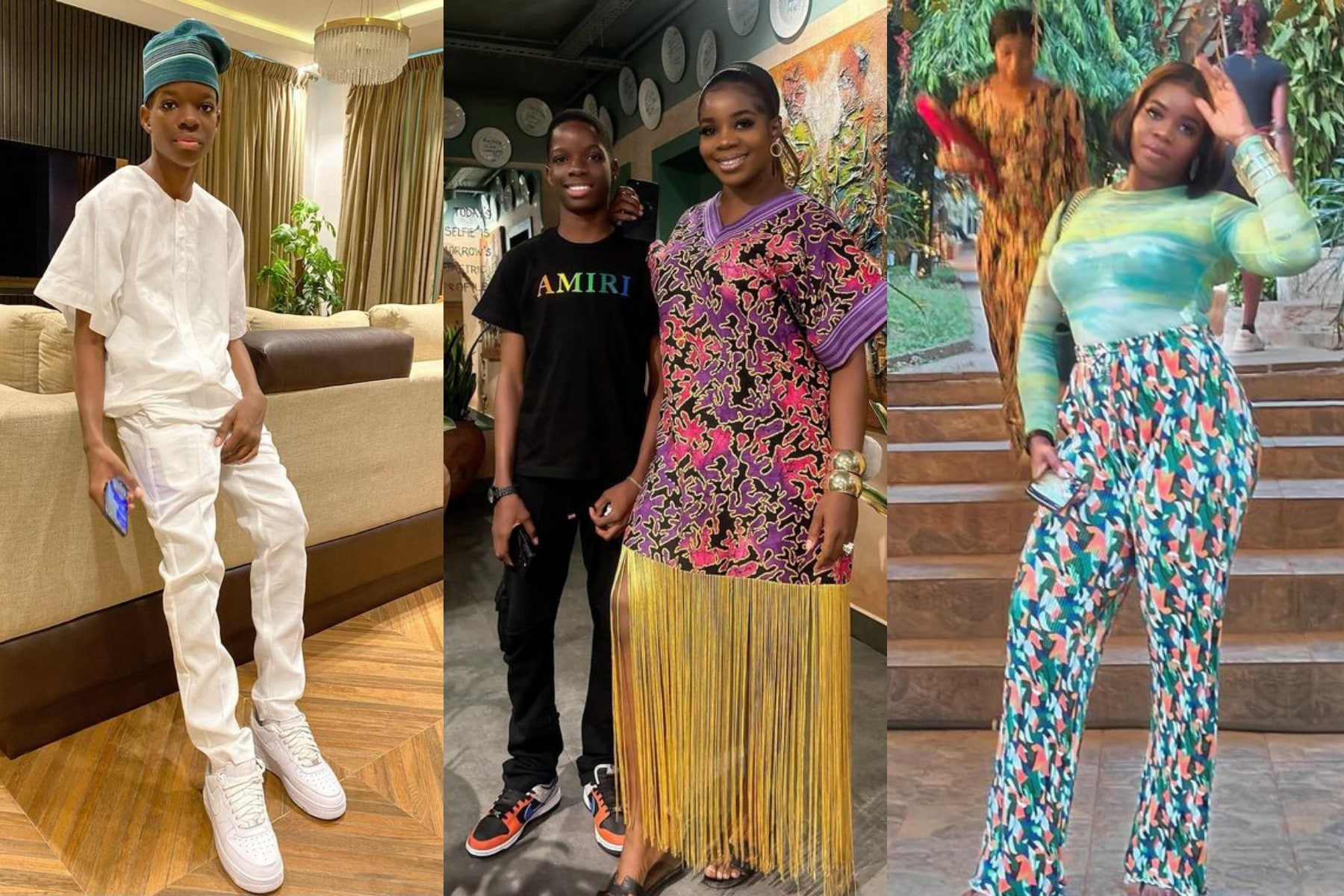 Mother’s Day: “You will reap the fruit of your labor” Wizkid’s first son, Boluwatife rains prayers on his mom, Sola Ogudugu