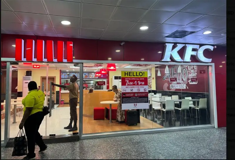 Discrimination against Gbenga Daniel’s son: FAAN shuts KFC at Lagos airport 