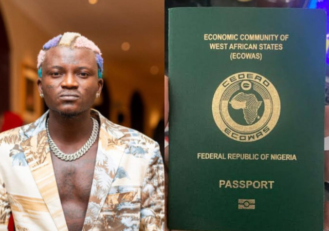 “My visa has been approved” – Portable granted South Africa visa, set to go on luxurious vacation with wife