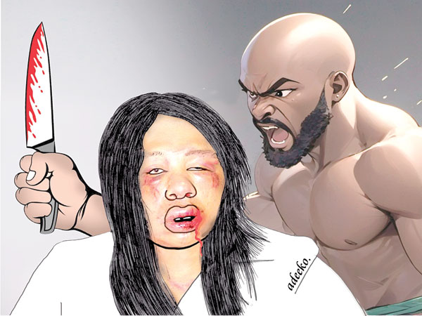 ‘I drew knife at my husband after he beat me for refusing him s*x’