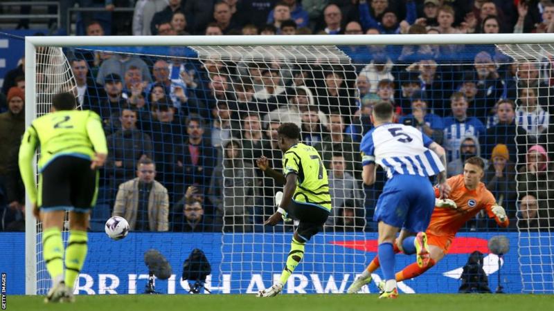 EPL: Brighton 0 – 3 Arsenal