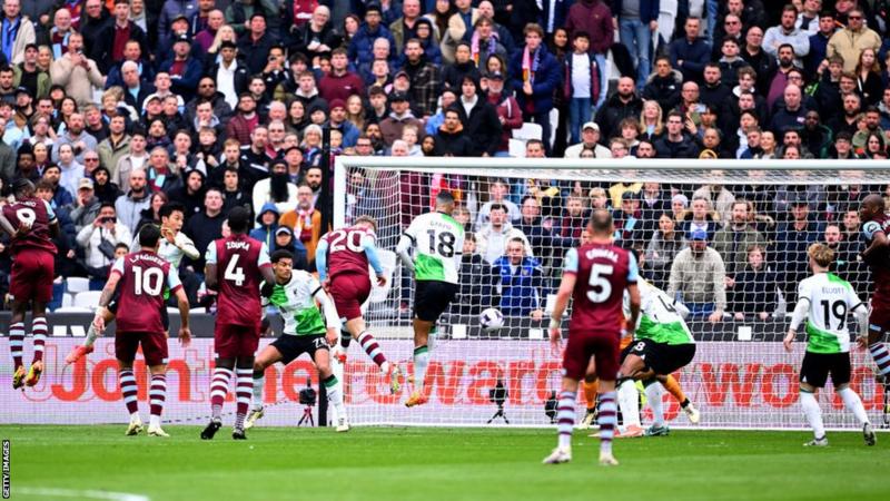 EPL: West Ham 2-2 Liverpool: Michail Antonio equaliser dents Reds’ title hopes