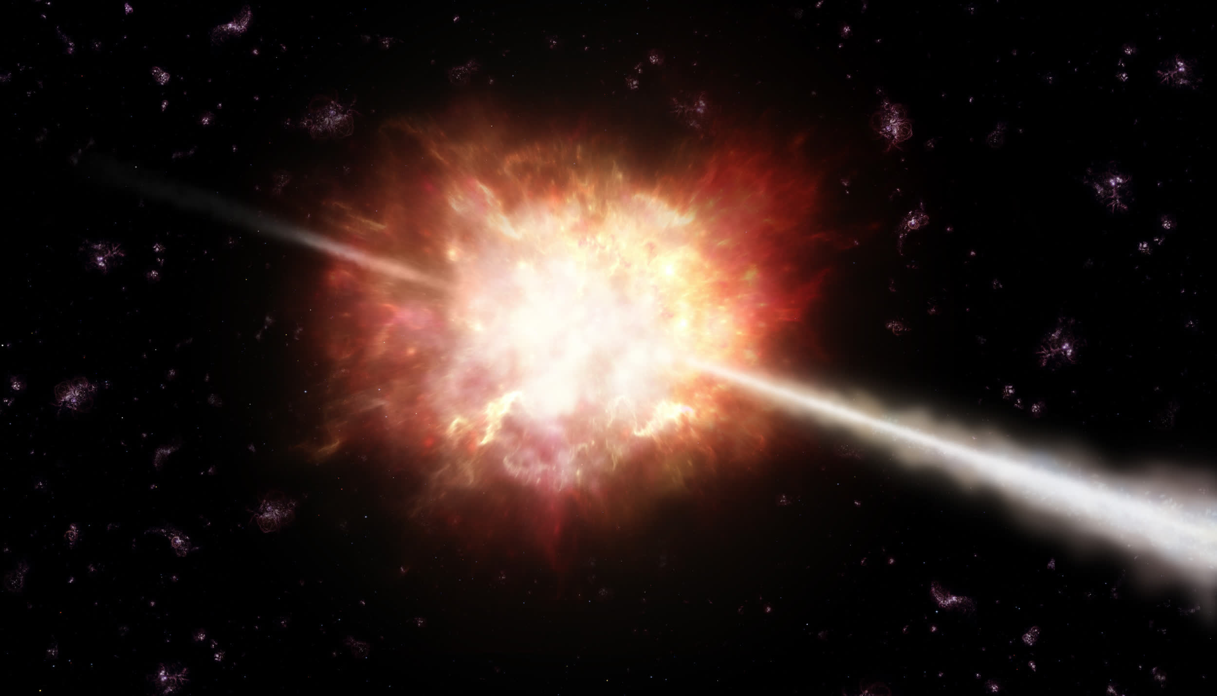 Biggest gamma-ray burst ever recorded came from a “regular” supernova