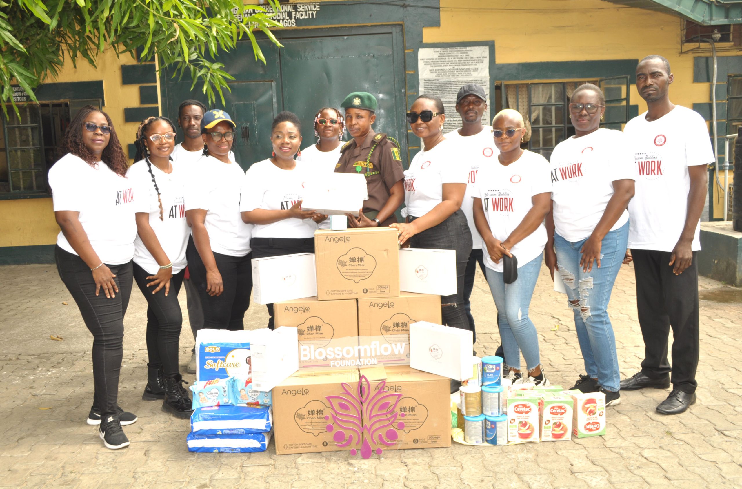 Blossomflow foundation, Special outreach visit to Nigeria Correctional Service Female Custodian Maximum prison, Kirikiri Lagos