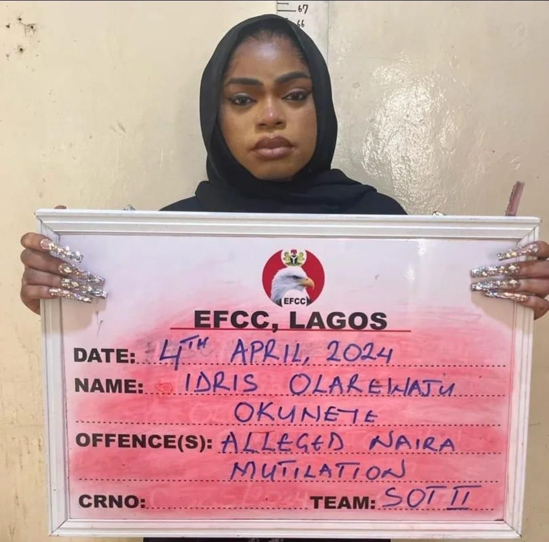 Bobrisky Converts To Man As His EFCC Mugshot Surfaces