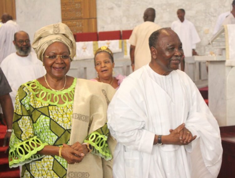 Gowon, wife celebrate 55th wedding anniversary