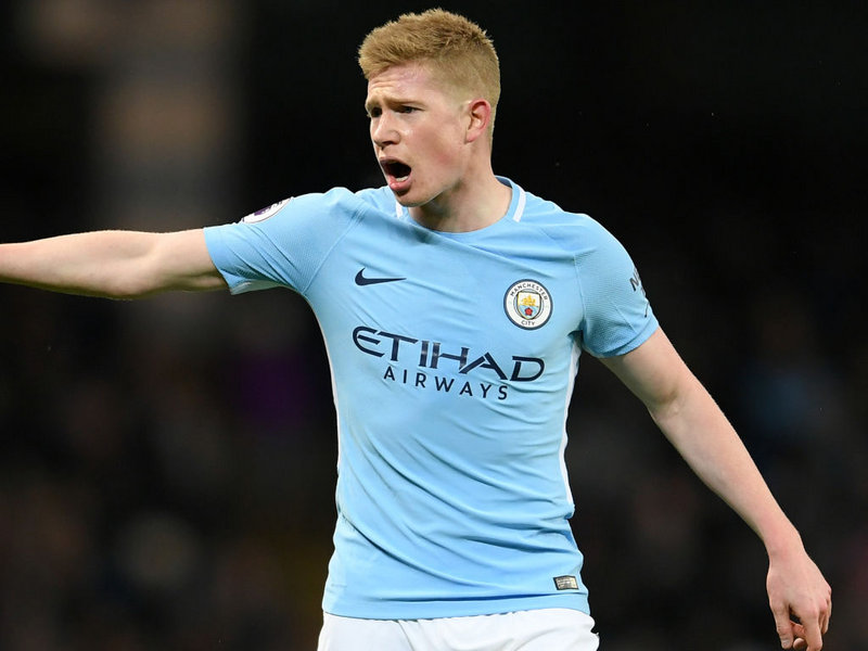 Kevin de Bruyne Grabs 100th Goal As City Keep Pressure On Rivals