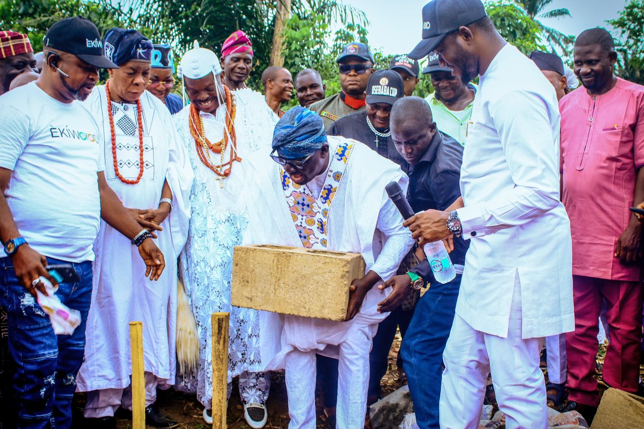 Reps member, Makinde lays foundation for movie village in Ondo