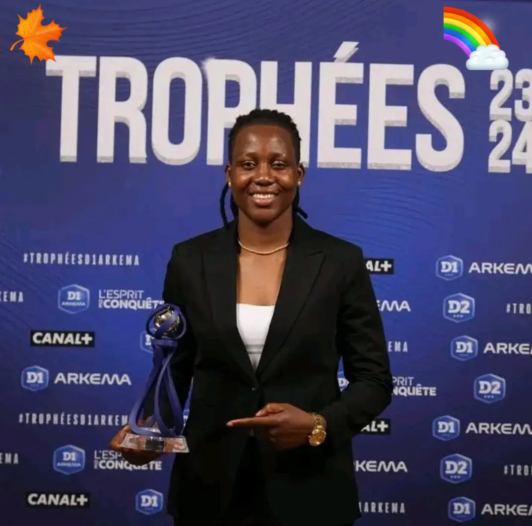 Super Falcons Goalie Nnadozie Wins Best Goalkeeper Award In France