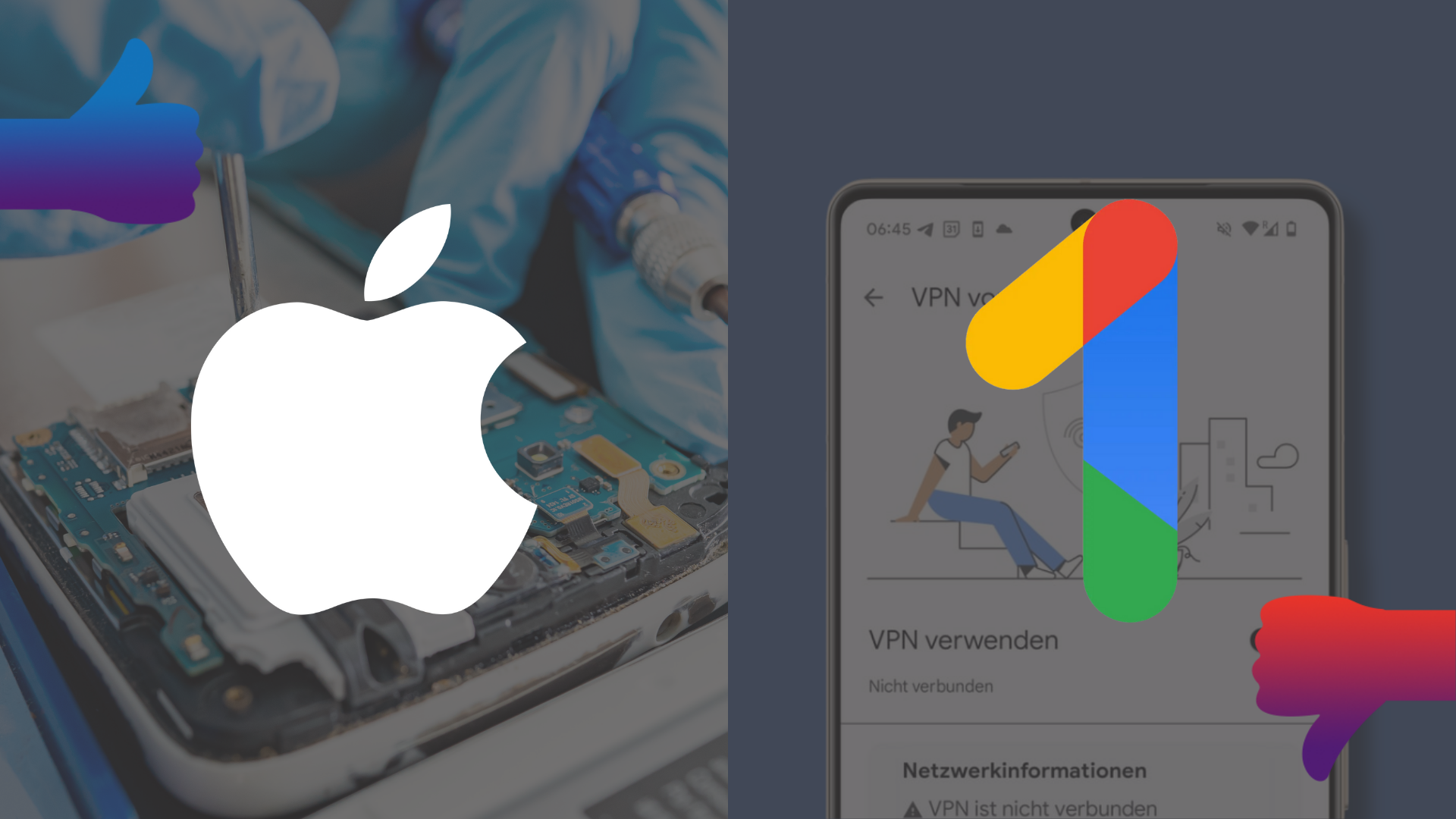 Apple Repairs Become More Sustainable as Google One VPN Gets The Axe