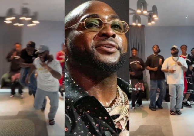 OBO’s Cousin Apologises for roughly holding Davido’s neck