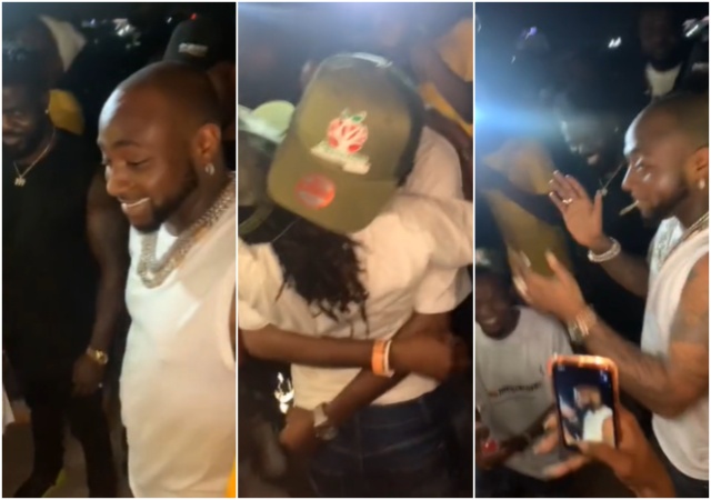 Say Yes! Davido Cheers on As Fan Proposes to Girlfriend Right in His Presence