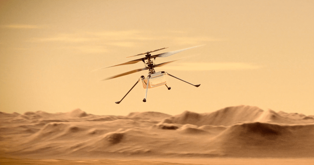 NASA video maps all 72 flights by Mars Ingenuity helicopter