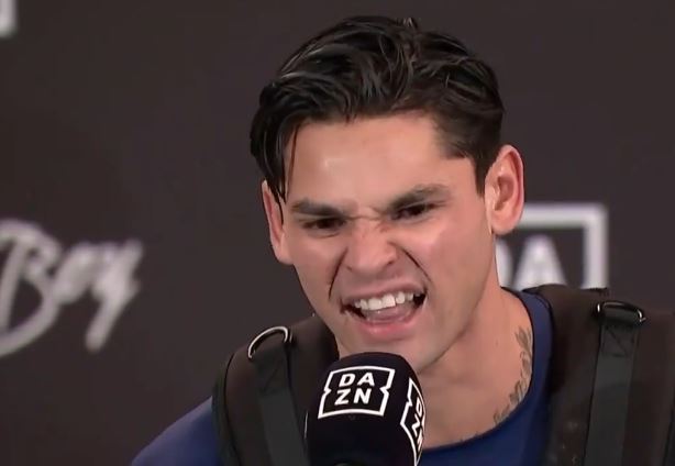 ‘I’ll f*** you up’ – Ryan Garcia launches into obscene rant at heckler during Devin Haney press conference