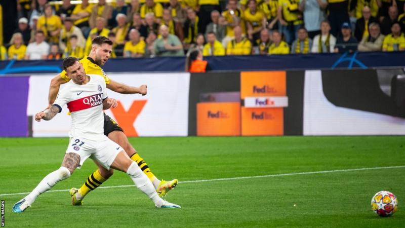 UCL: Borussia Dortmund 1-0 Paris St-Germain: Niclas Fullkrug goal hands German side victory