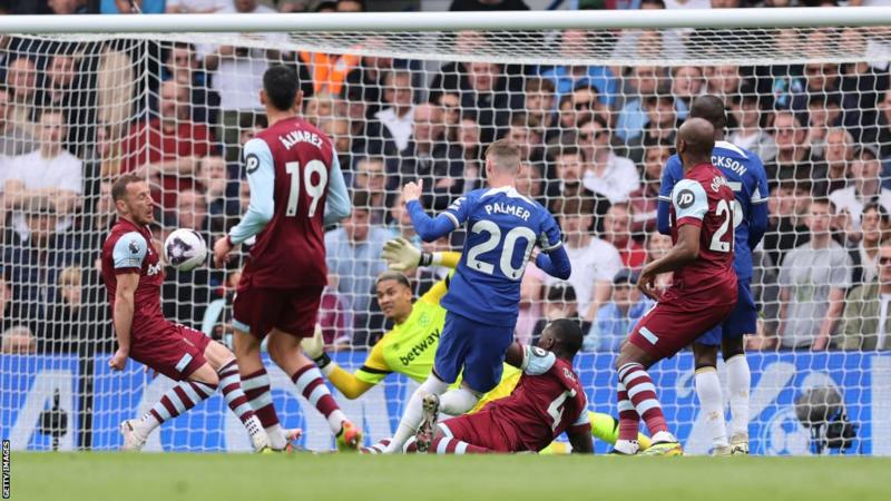 Chelsea thrash West Ham to stay on track for Europe [FT: 5 – 0]