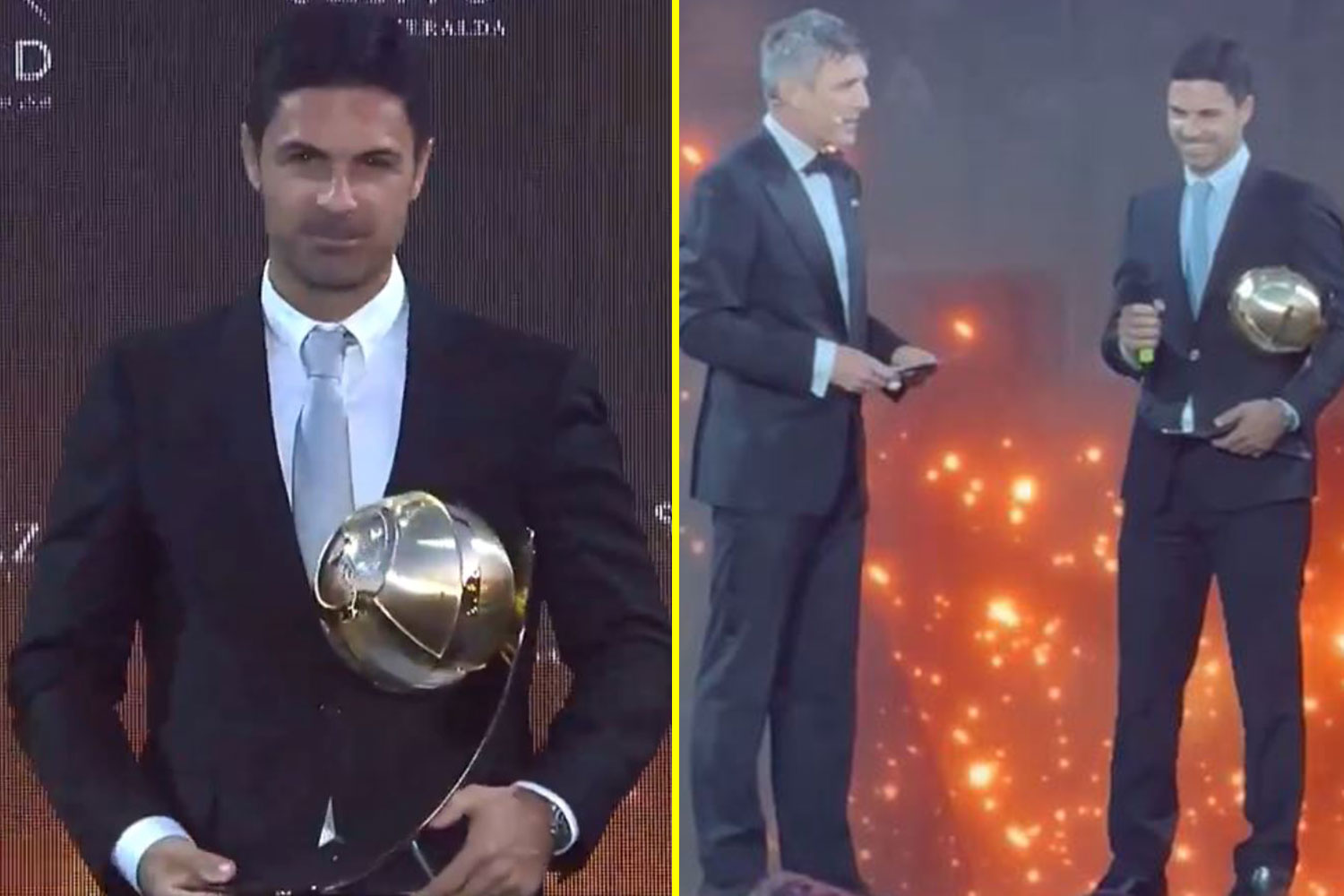 Mikel Arteta issues rallying cry to Arsenal fans after pipping Pep Guardiola to win ‘Best Premier League Coach’ award