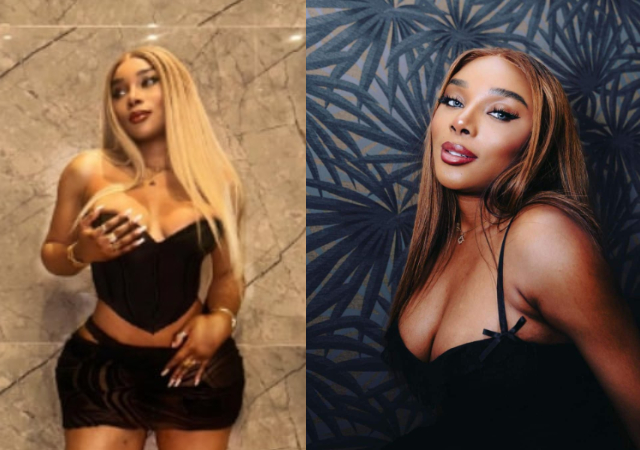 Reactions as Davido’s alleged French side chic, Ivanna is currently in Nigeria