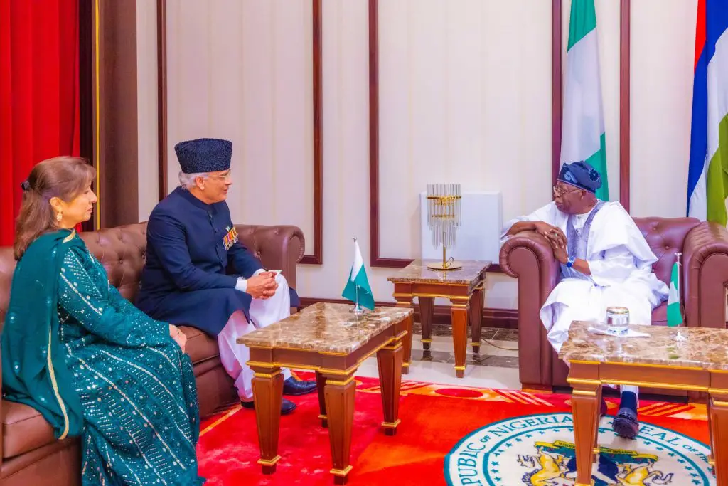 Tinubu receives Egypt, Greece, Pakistani envoys