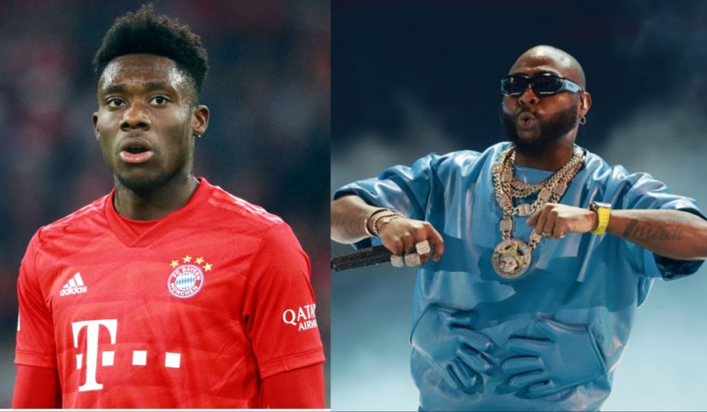 Davido’s Songs Prepare Me For Matches – Alphonso Davies