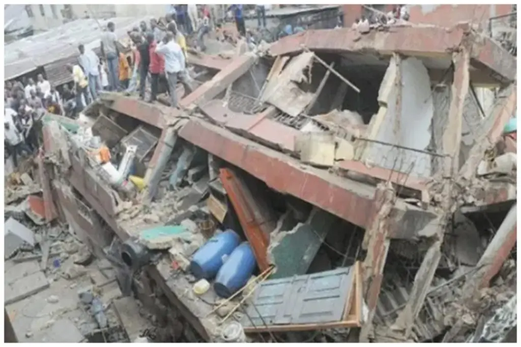 Seven injured As Warehouse Collapses In Minna 