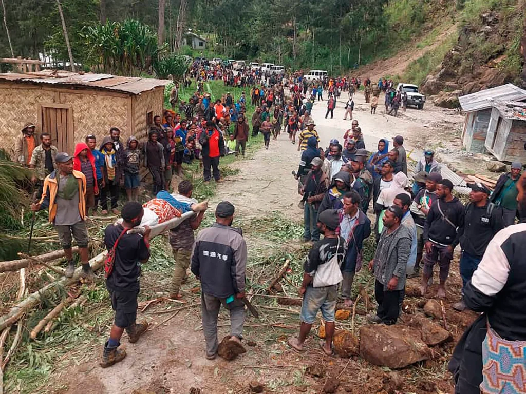 Death Toll In Papua New Guinea Landslide Hits 2000